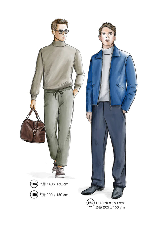 Lutterloh System sewing pattern — custom-fit fashion design 16 from Supplement 332