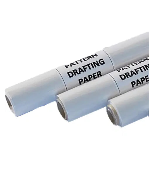 3 rollos de papel de dibujo de patrones.