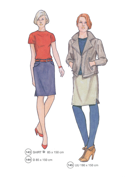 Lutterloh System sewing pattern — custom-fit fashion design 10 from Supplement 294