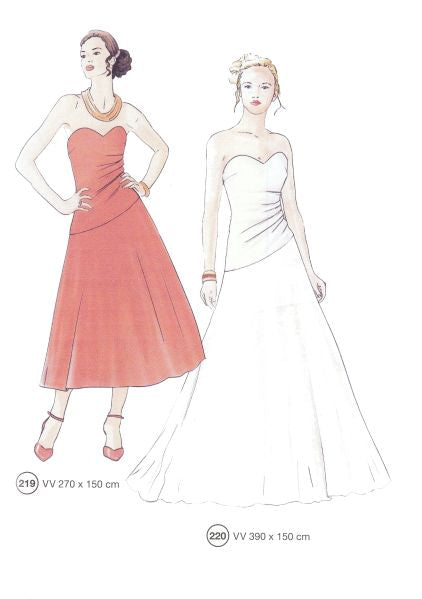 Lutterloh System sewing pattern — custom-fit fashion design 8 from Supplement 287