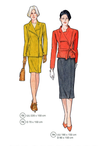 Lutterloh System sewing pattern — custom-fit fashion design 13 from Supplement 291